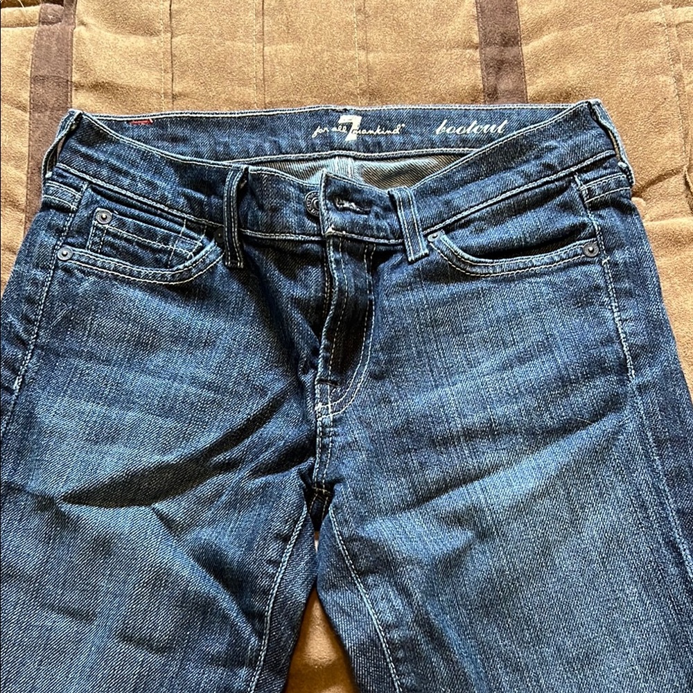 7 For All Mankind Women's Blue Jeans